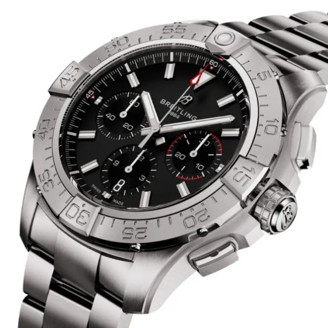 Breitling Avenger B01 Chronograph Negro Acero 44mm