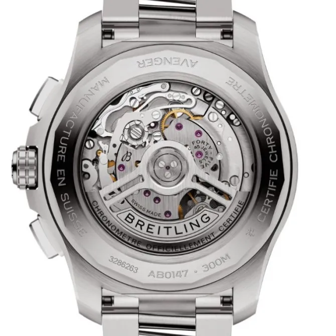 Breitling Avenger B01 Chronograph Negro Acero 44mm