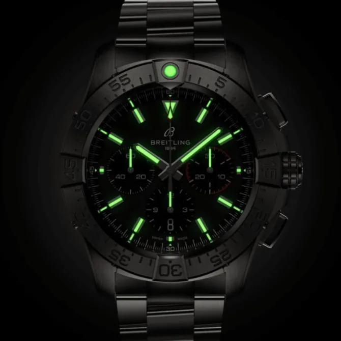 Breitling Avenger B01 Chronograph Negro Acero 44mm