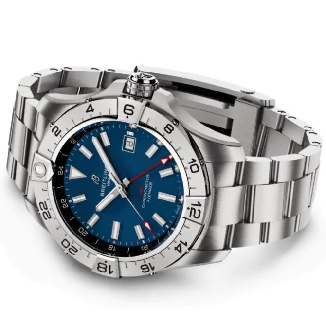 Breitling Avenger GMT Automatico Azul 44mm