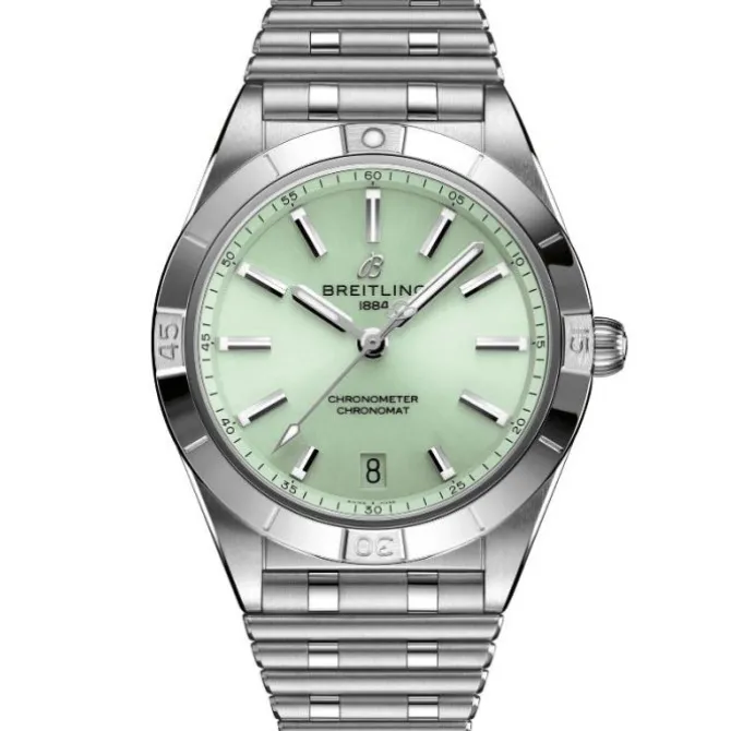 Breitling Chronomat Lady Automático 36 mm Esfera Verde
