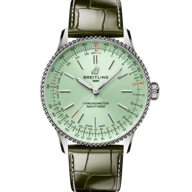 Breitling Navitimer Automatico Verde 36mm A17327361L1P1