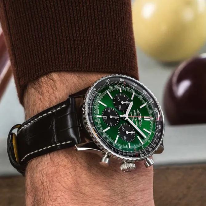Breitling Navitimer B01 Chronograph Verde 46mm