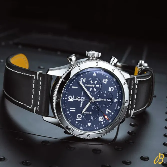 Breitling Super AVI Chronograph GMT 46 mm Corsair AB04451A1C1X1