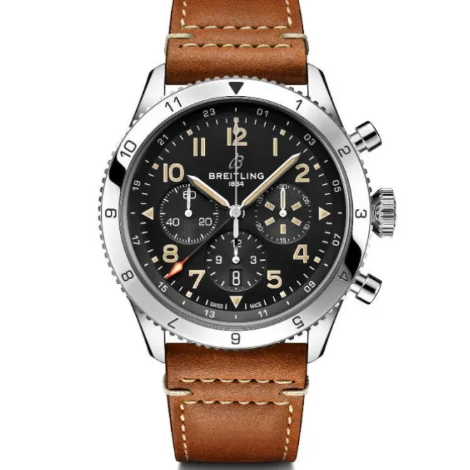 Breitling Super AVI Chronograph GMT 46 mm P-51 Mustang AB04453A1B1X1