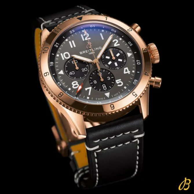 Breitling Super AVI Chronograph GMT 46 mm P-51 Mustang RB04451A1B1X1