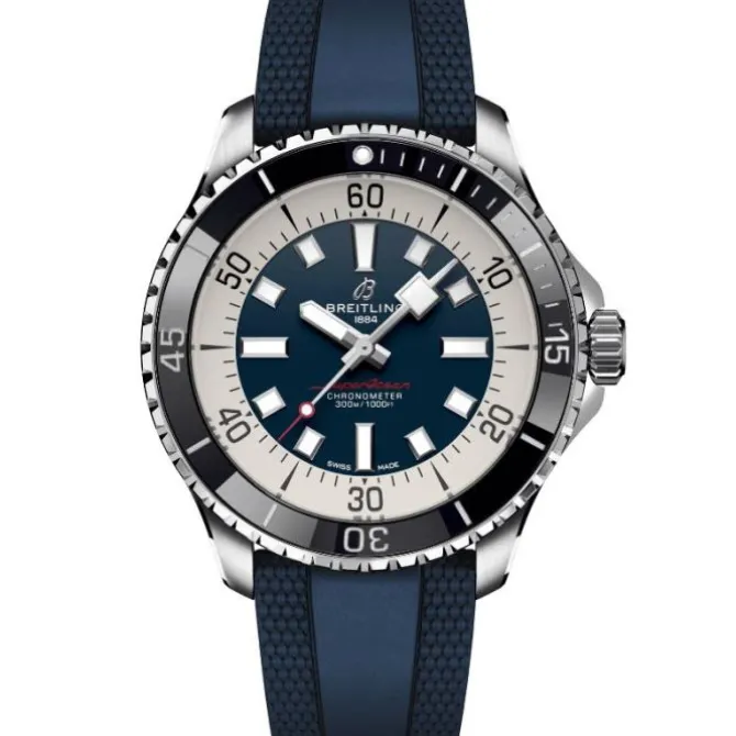 Breitling Superocean Automatico 44 mm Azul
