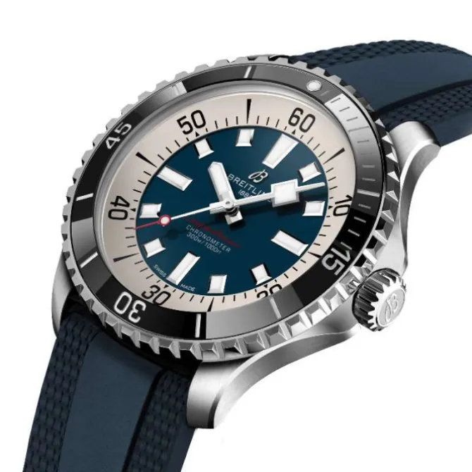 Breitling Superocean Automatico 44 mm Azul