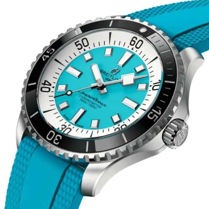 Breitling Superocean Automatico Turquesa 44mm