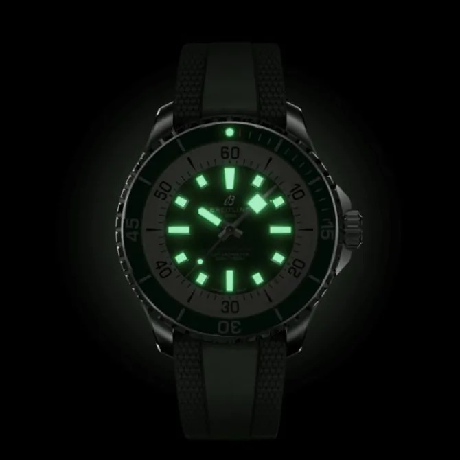 Breitling Superocean Automatico 44 mm Verde