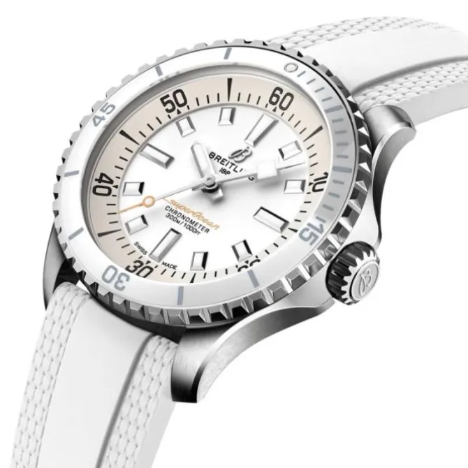 Breitling Superocean Automatico Blanco 36 mm