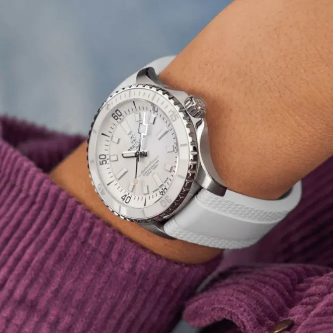 Breitling Superocean Automatico Blanco 36 mm