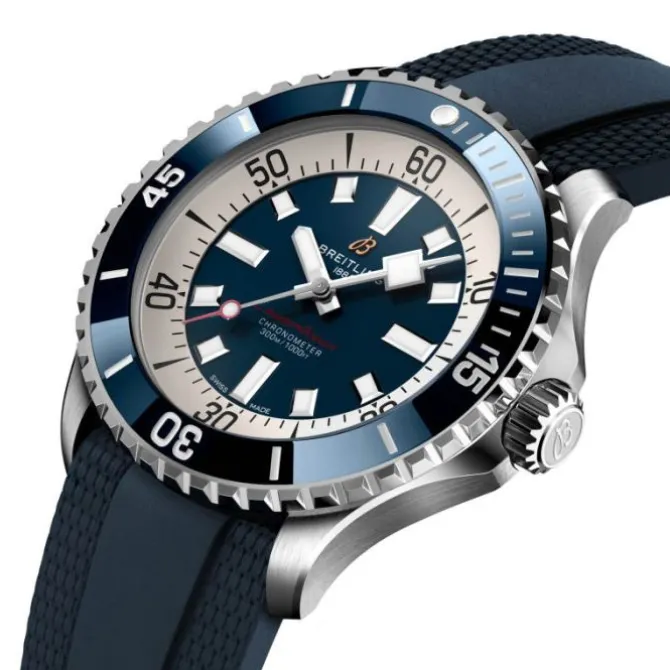 Breitling Superocean Automatico 46 mm Azul