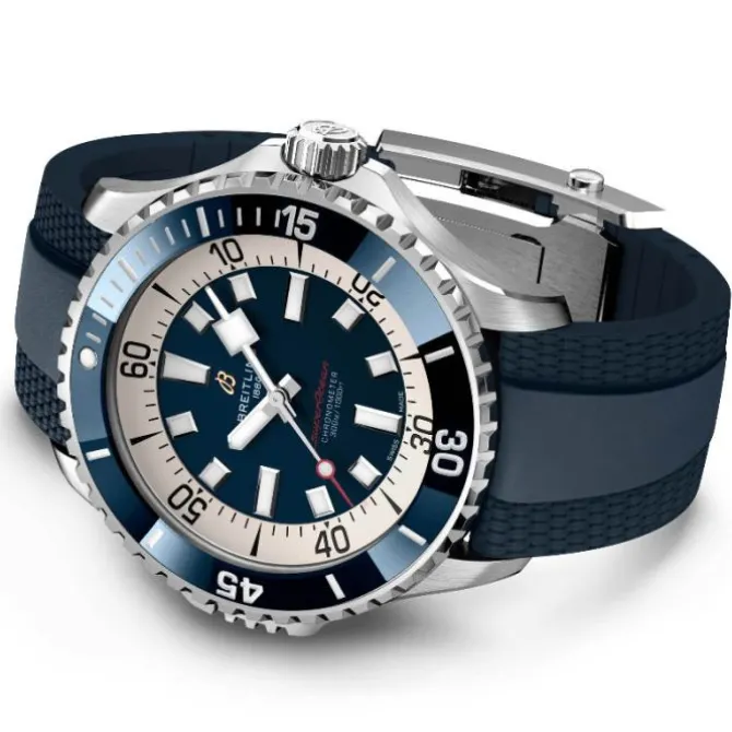 Breitling Superocean Automatico 46 mm Azul