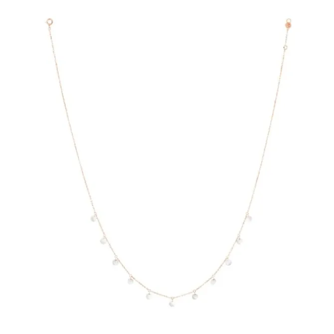 Collar La Brune & La Blonde Polka 11 madre perla blanco