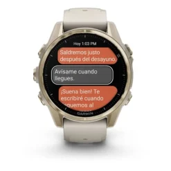 Garmin Fēnix® 8 43 mm AMOLED Sapphire Dorado 010-02903-11