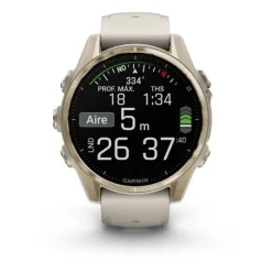 Garmin Fēnix® 8 43 mm AMOLED Sapphire Dorado 010-02903-11