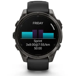 Garmin Fénix 8 47mm Amoled DLC Titanio Zafiro