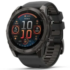 Garmin Fénix 8 51mm Amoled DLC Gris Carbón Zafiro