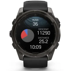 Garmin Fénix 8 51mm Amoled DLC Gris Carbón Zafiro
