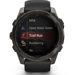 Garmin Fénix 8 51mm Amoled DLC Gris Carbón Zafiro