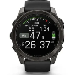 Garmin Fénix 8 51mm Amoled DLC Gris Carbón Zafiro