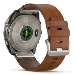 Garmin Fénix 8 51mm AMOLED Zafiro Titanio Correa Cuero