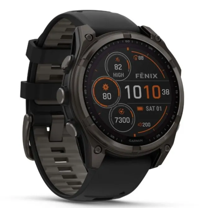 Garmin Fénix 8 47mm Solar Zafiro Titanio DLC