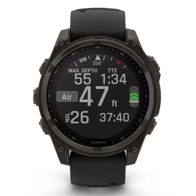 Garmin Fénix 8 47mm Solar Zafiro Titanio DLC