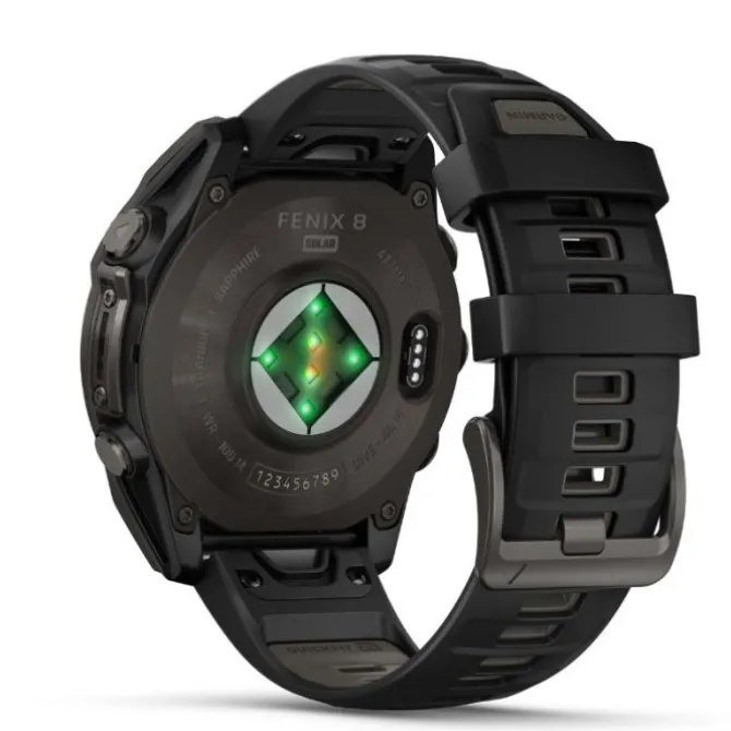 Garmin Fénix 8 47mm Solar Zafiro Titanio DLC