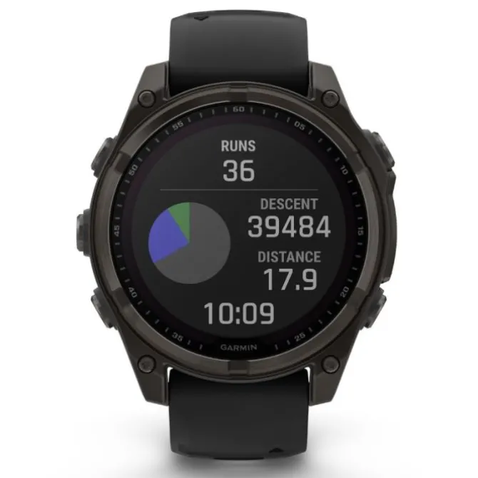 Garmin Fénix 8 47mm Solar Zafiro Titanio DLC