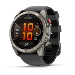 Garmin Fénix 8 51mm Zafiro Titanio DLC Silicona 010-03199-11