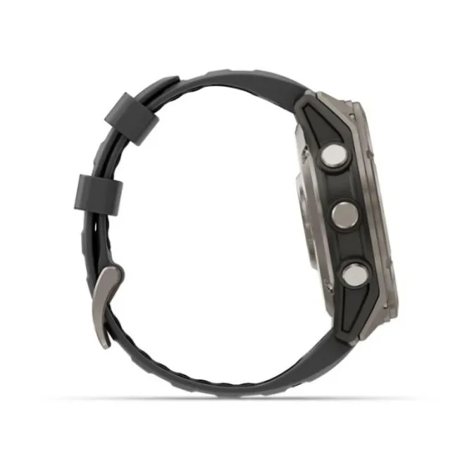 Garmin Fénix 8 51mm Zafiro Titanio DLC Silicona 010-03199-11