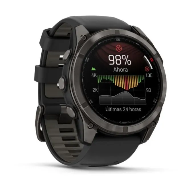 Garmin Fénix 8 Pro 51mm Titanio DLC Amoled Zafiro LTE + inReach®