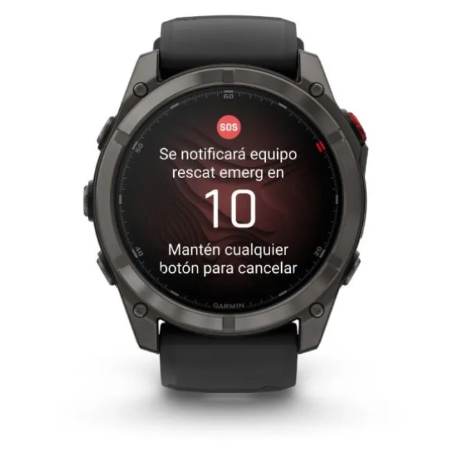 Garmin Fénix 8 Pro 51mm Titanio DLC Amoled Zafiro LTE + inReach®