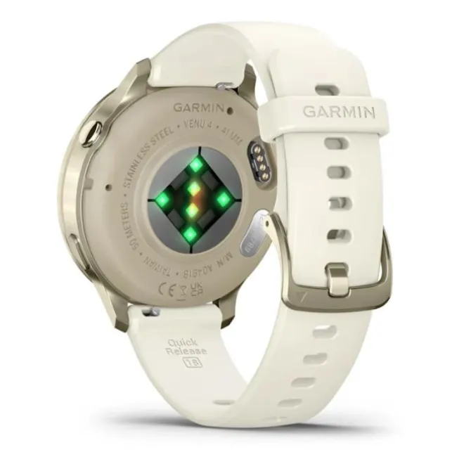 Garmin Venu® 4 41 mm AMOLED – Bisel Dorado 010-03013-00