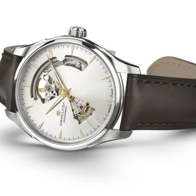 Hamilton Jazzmaster Open Heart Automatico Plata 40 mm