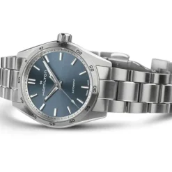 Hamilton Jazzmaster Performer Auto 34 mm Azul