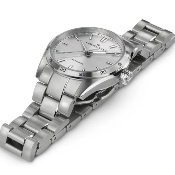 Hamilton Jazzmaster Performer Automatico 34 mm Plata