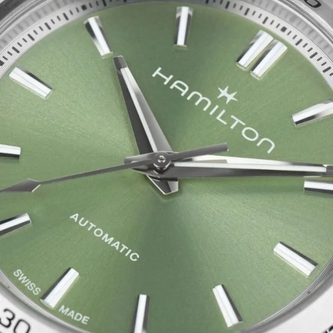 Hamilton Jazzmaster Performer Automatico 34 mm Verde