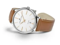 Hamilton Jazzmaster Thinline Automático 40 mm Esfera Blanca