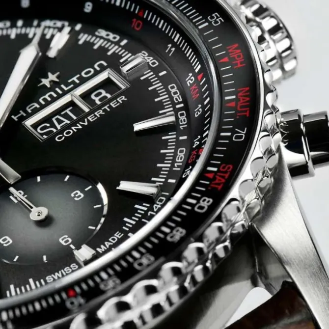 Hamilton Khaki Aviation Converter Cronografo Automatico 44mm