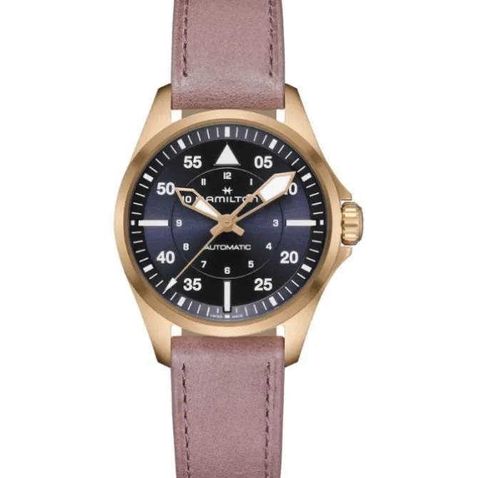 Hamilton Khaki Aviation Pilot Automatico Azul 36 mm