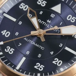 Hamilton Khaki Aviation Pilot Automatico Azul 36 mm