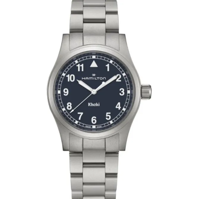 Hamilton Khaki Field Azul Cuarzo 38mm
