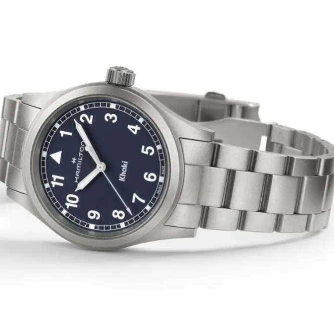 Hamilton Khaki Field Azul Cuarzo 38mm
