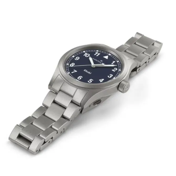 Hamilton Khaki Field Azul Cuarzo 38mm