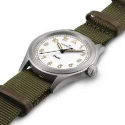 Hamilton Khaki Field Cuarzo 38 mm Blanco