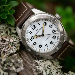 Hamilton Khaki Field Expedition Automatico Blanco 41 mm