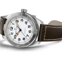 Hamilton Khaki Field Expedition Automatico Blanco 41 mm
